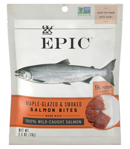 Epic - Jerky Slmn Mple Bites (2.5OZ)