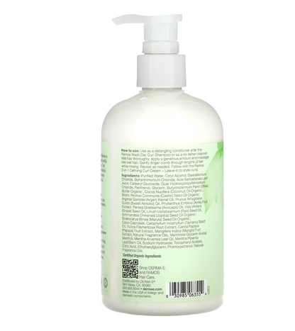 Derma E - Conditioner 2 In 1 Curl Wsh (12.FO)