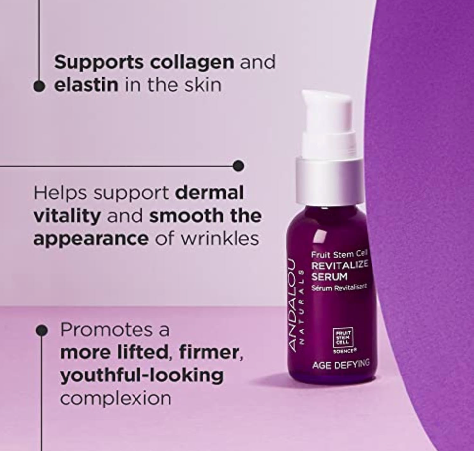 Andalou Naturals - Serum Fruit Stem Revitalize (1.1OZ)