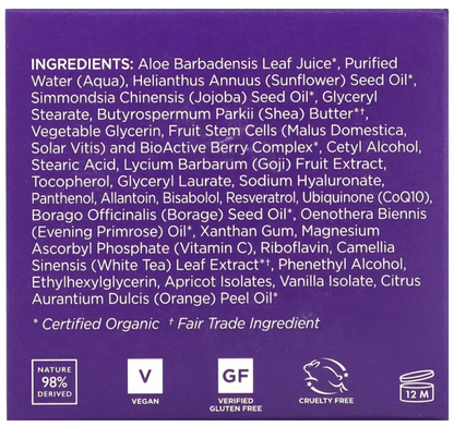 Andalou Naturals - Face Crm Prfctng Super Goji Pe (1.7OZ)