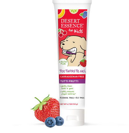 Desert Essence - Toothpaste Gel Ttti Fruti (4.7OZ)