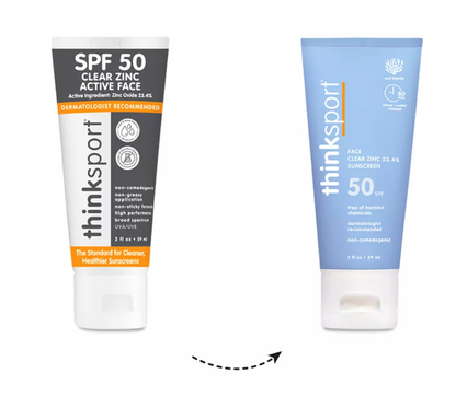 Think - Sunscreen Face Spf50 Clr (2.FO)