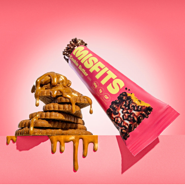 Misfits - Bar Protein Cookie Butter 1.8OZ (Pack of 12)