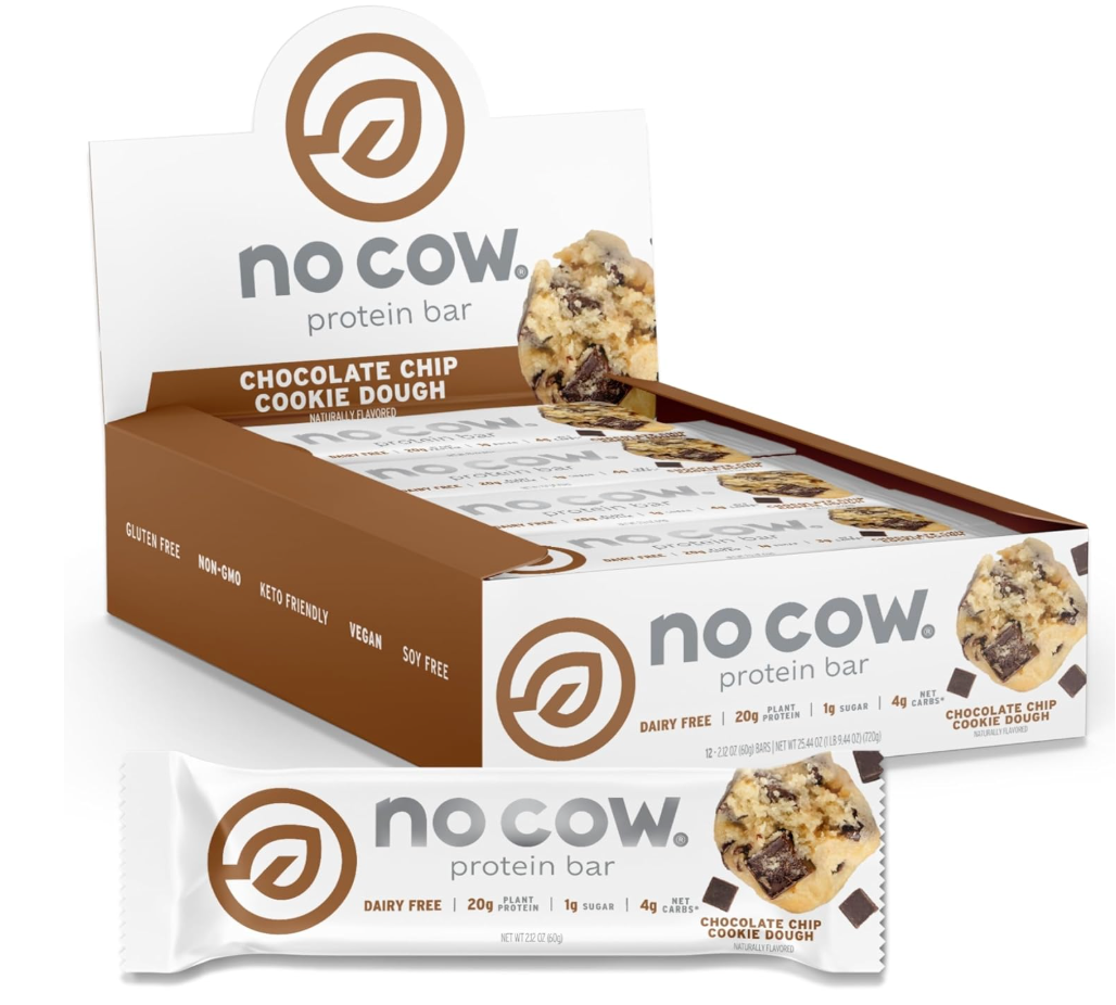 No Cow Bar - Bar Protein Cookie Dough (2.12OZ)/ 12 bars