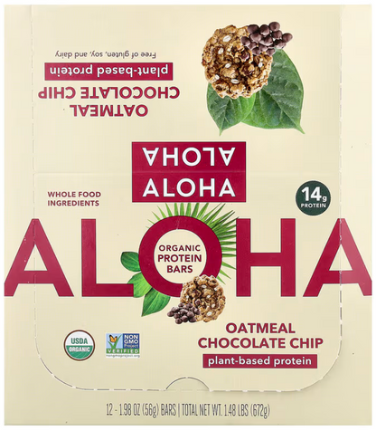 Aloha - Bar Oatmeal Chocolate Chip (1.98OZ)/ 12 Bars