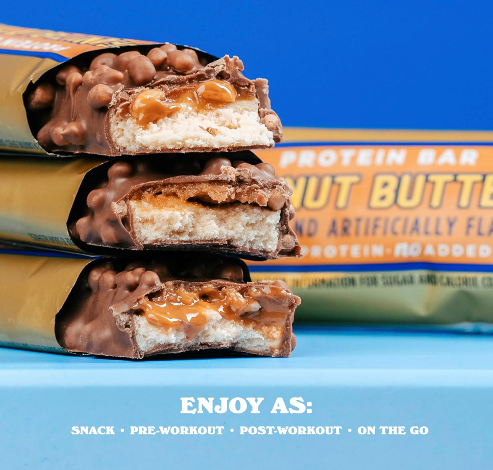 Barebells - Bar Peanut Butter (1.94OZ)/ 12 bars