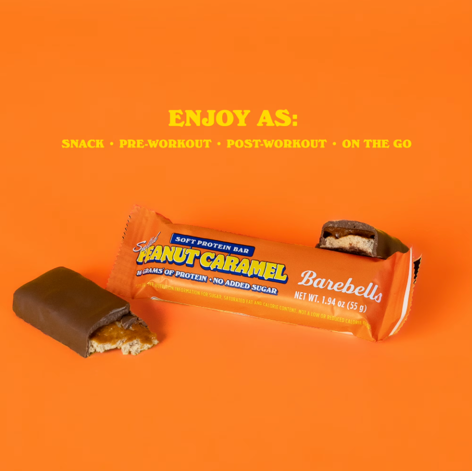 Barebells - Bar Salted Pnut Carmel Sft (55.0GM)/ 12 bars
