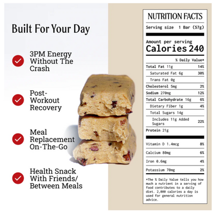 Prima - Bar Protein Cookie Dough (2.OZ) - 7 bars