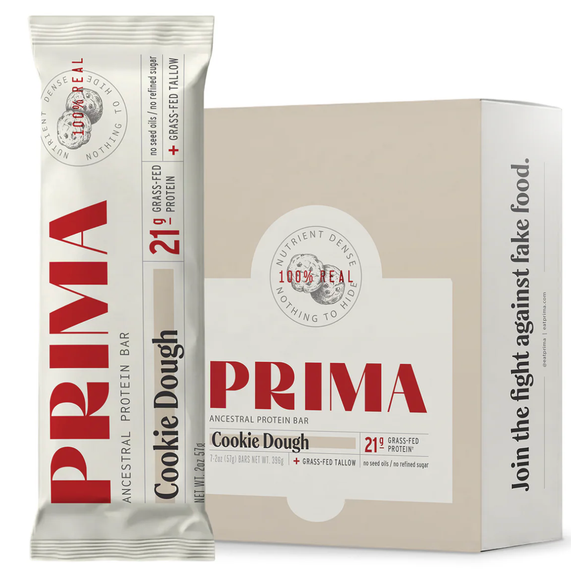 Prima - Bar Protein Cookie Dough (2.OZ) - 7 bars