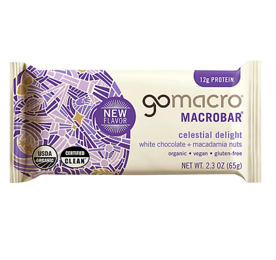 Gomacro - Bar White Choc Mac Nut 2.3OZ (Case Of 12)