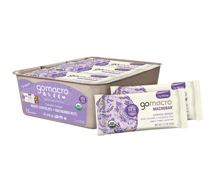 Gomacro - Bar White Choc Mac Nut 2.3OZ (Case Of 12)