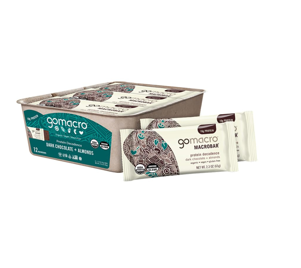 Gomacro - Bar Drk Choc Chip Almond 2.3OZ (Case Of 12)