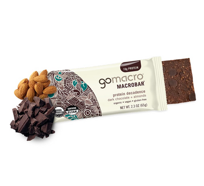 Gomacro - Bar Drk Choc Chip Almond 2.3OZ (Case Of 12)