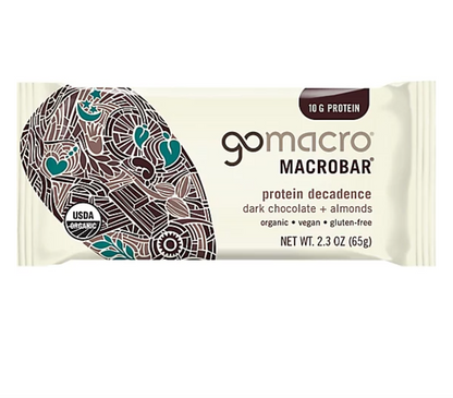 Gomacro - Bar Drk Choc Chip Almond 2.3OZ (Case Of 12)