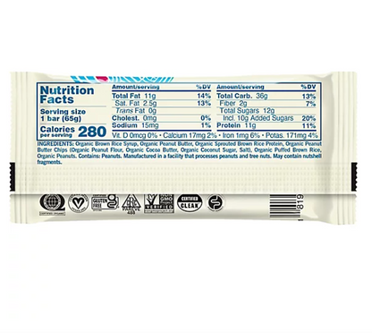 Gomacro - Bar Peanut Butter 2.3OZ (Case Of 12)