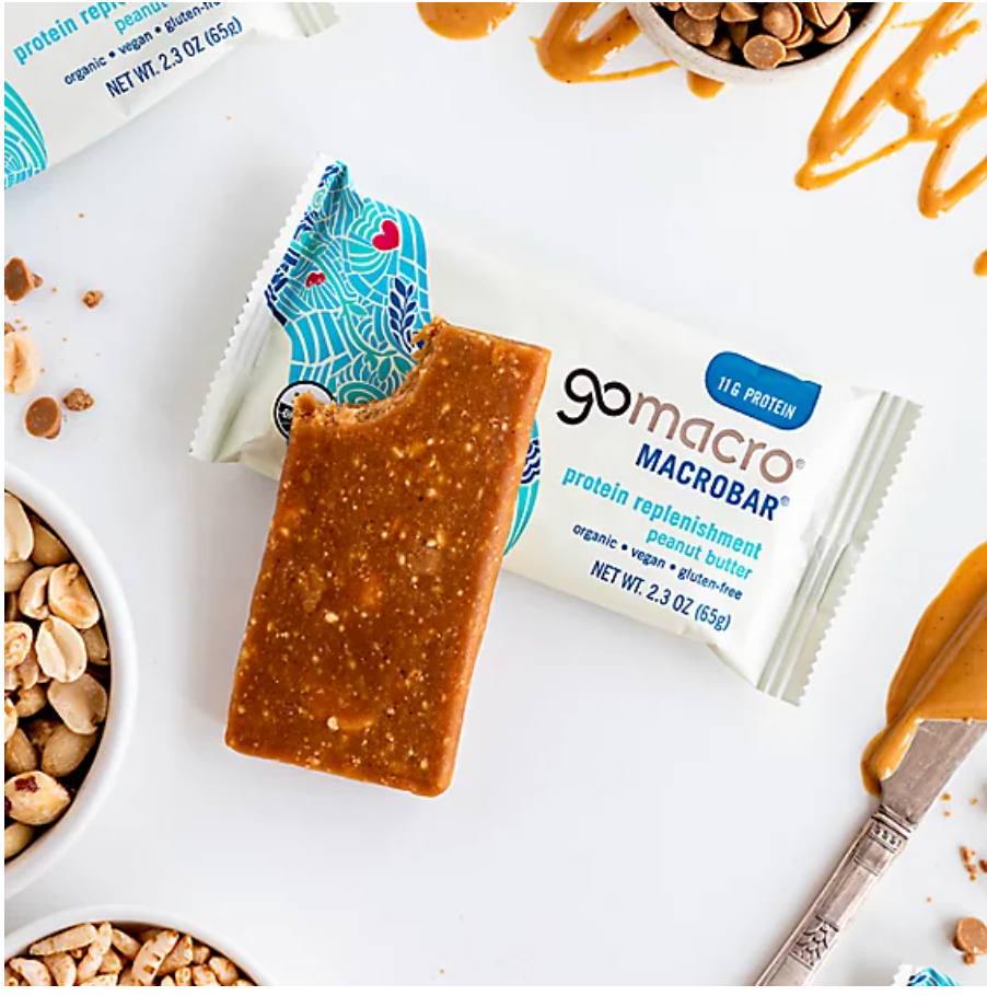 Gomacro - Bar Peanut Butter 2.3OZ (Case Of 12)