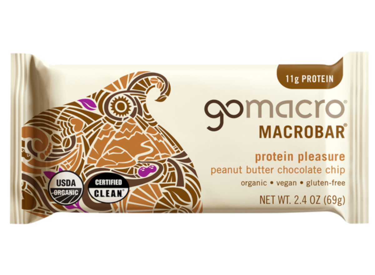 Gomacro - Bar Pnut Btr Choc Chip Org 2.4OZ (Case Of 12)