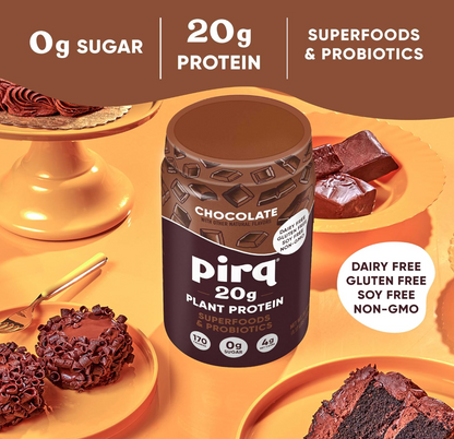 Pirq - Plant Protein Pwdr Choc (1.17LB)