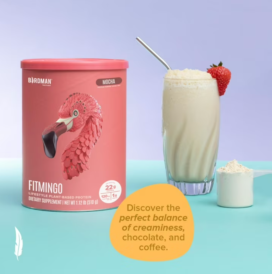 Birdman - Fitmingo Protein Mocha (1.12LB)