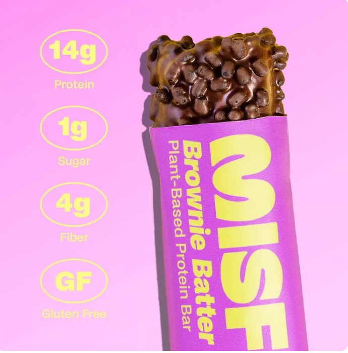 Misfits - Bar Protein Brownie Batter (1.8OZ) - 12 bars