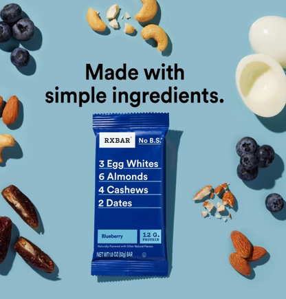 Rxbar - Bar Protein Blueberry (1.8OZ)/12 bars