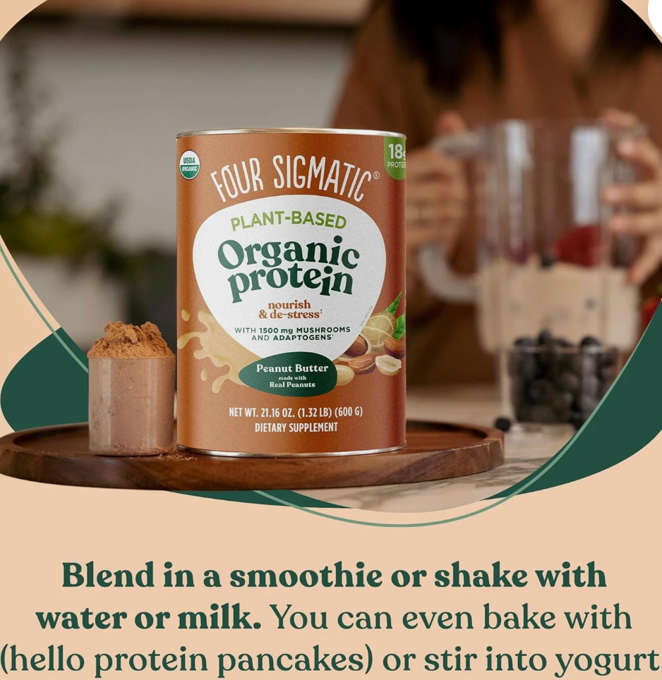 Four Sigmatic - Plant Protein Can Pb (21.6OZ)