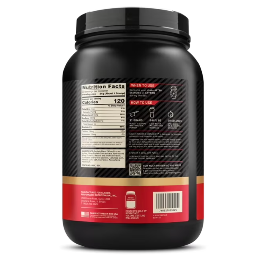 Optimum Nutrition - Whey Protein Vanilla (1.5LB)
