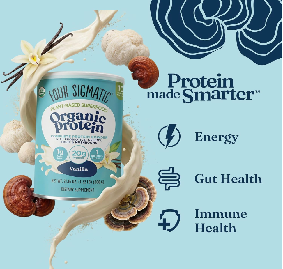 Four Sigmatic - Plant Protein Can Vnla (21.6OZ)