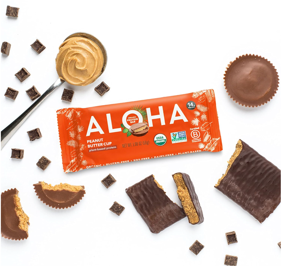 Aloha - Bar Protein Peanut Butter Cup (1.98OZ)/12-count