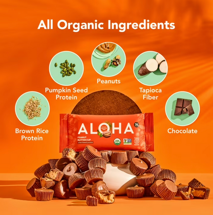 Aloha - Bar Protein Peanut Butter Cup (1.98OZ)/12-count