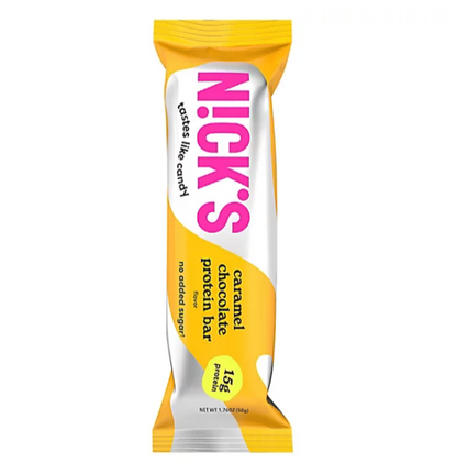Nicks - Bar Caramel Chocolate Protein (1.76OZ)/12 bars
