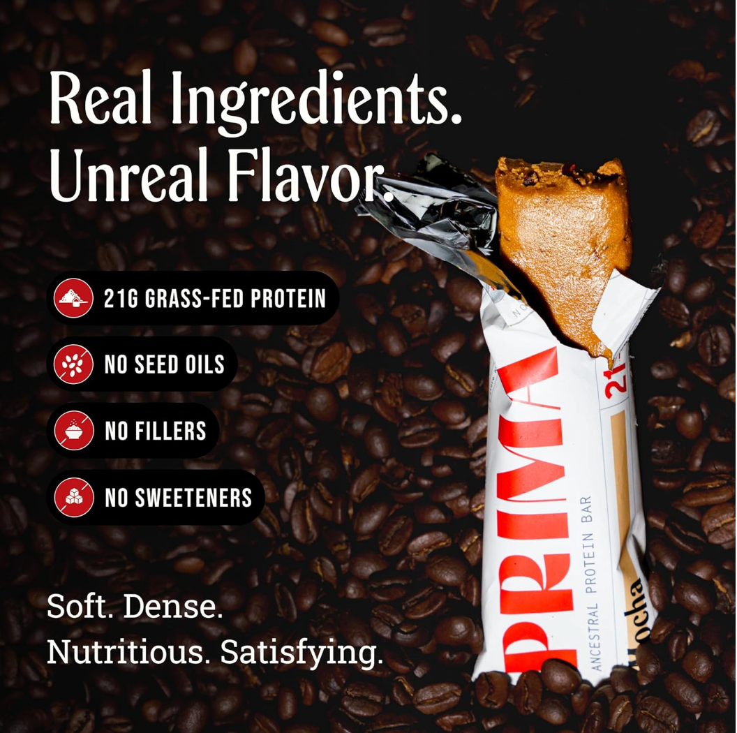 Prima - Bar Protein Mocha (2.OZ)/ 7 bars