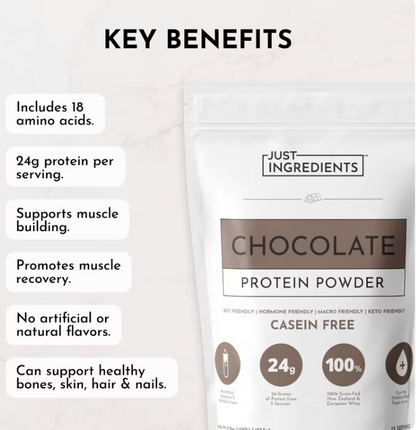 Just Ingredients - Protein Power Choc (17.46OZ)