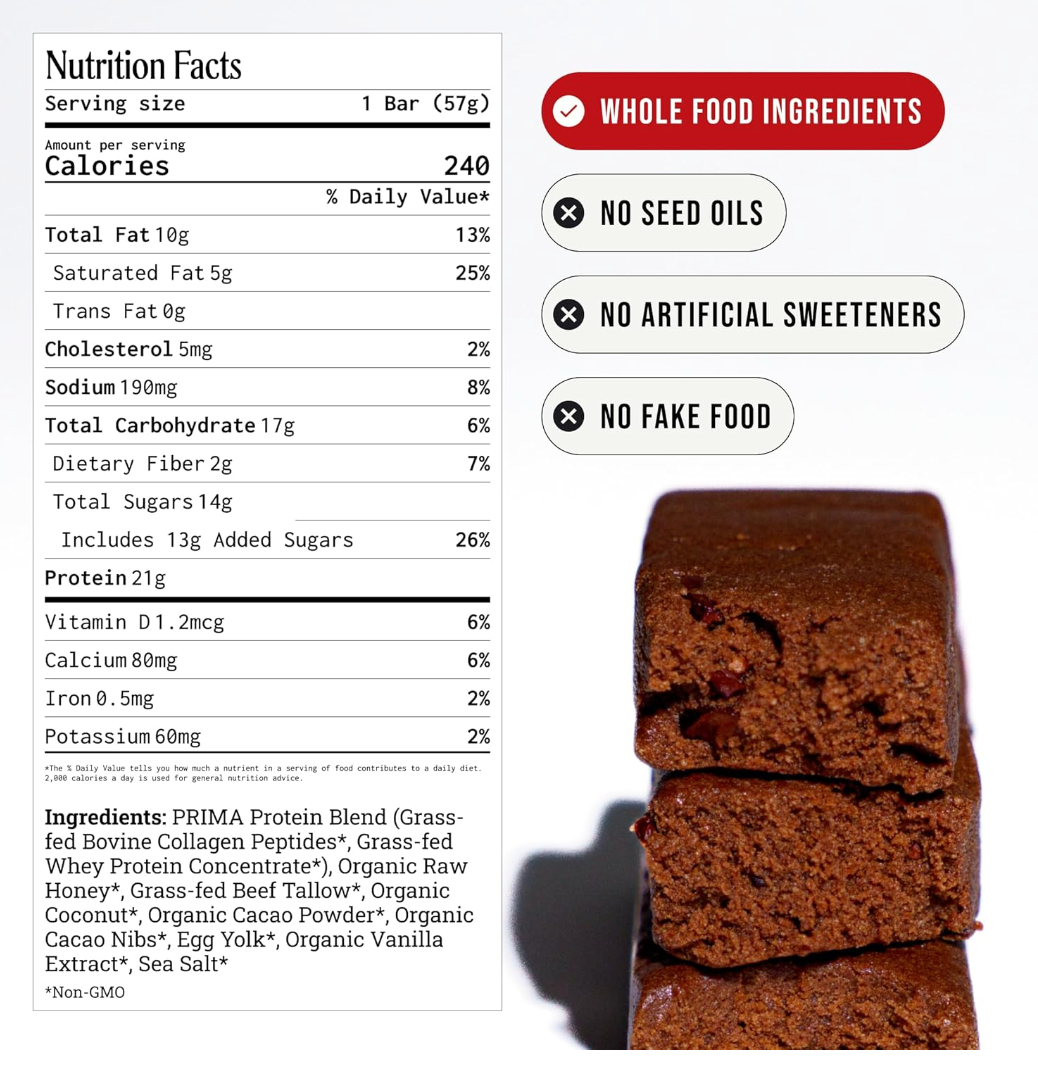 Prima - Bar Protein Cacao (2.OZ)/ 7 bars