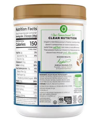 Orgain - Protein Nut Vnla (18.7OZ)