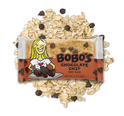 Bobo's Chocolate Chip Oat Bar Snacks - 12 Count