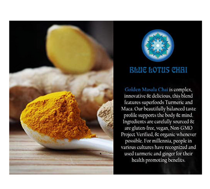 Blue Lotus Chai - Chai Masala Golden (3.OZ)