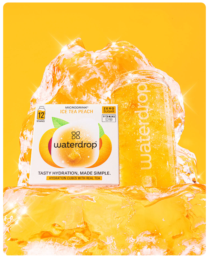 Waterdrop - Water Enh Iced Tea Peach (0.89FO)