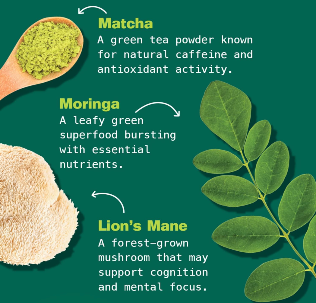 Kuli Kuli Mo - Matcha Moringa Latte (3.41OZ)