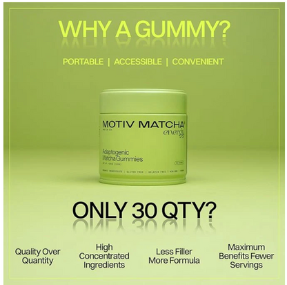 Motiv Matcha - Matcha Energy Gummy (5.8OZ)