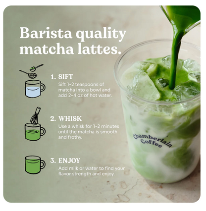 Chamberlain Coffee - Matcha Original Powder (1.06OZ)