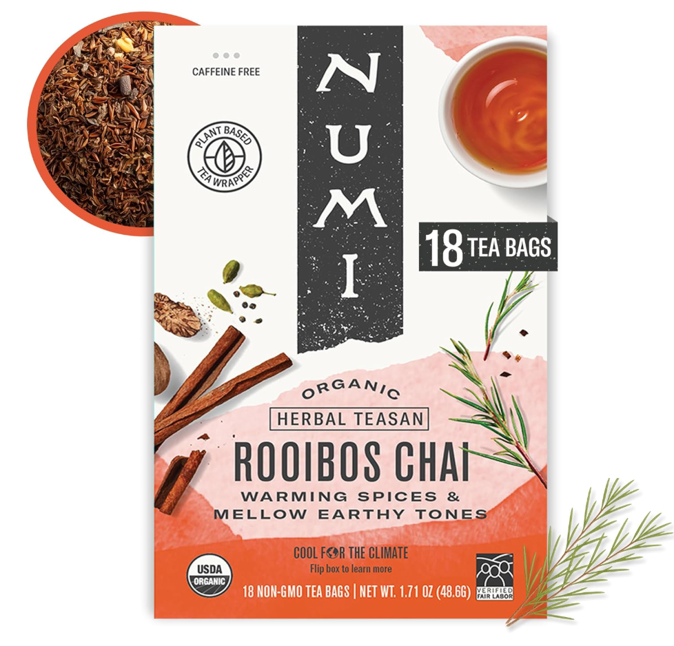 Numi Teas - Tea Rooibos Chai (18.BG)