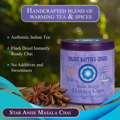 Blue Lotus Chai - Chai Masala Star Anise (3.OZ)