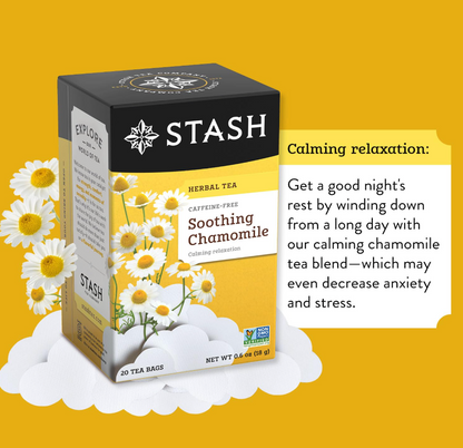 Stash Tea - Tea Chamomile (20.BG)