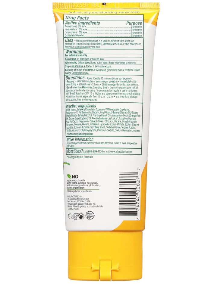 Alba Botanica - Hawaiian Green Tea Spf50 (3.OZ)