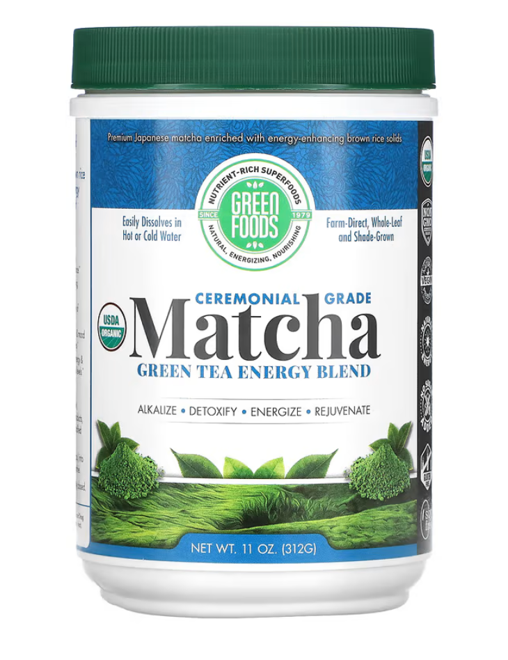 Green Foods - Green Tea Matcha 60 Sv (11.OZ)