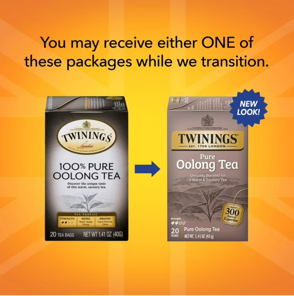Twining Tea - Tea China Oolong (20.BG)