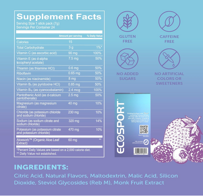 Lily Of The Desert - Ecosport Blueberry 24Pkt (6.OZ)