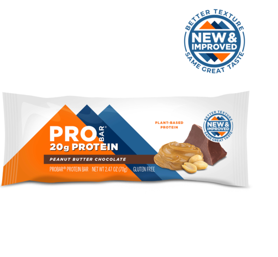 Probar - Bar Protein 20G Peanut Butter Chocolate, 12 Bars (2.46OZ/each)