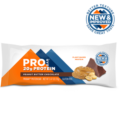 Probar - Bar Protein 20G Peanut Butter Chocolate, 12 Bars (2.46OZ/each)